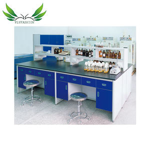 Mesa de Laboratorio de Química y Física de Alta Calidad Personalizada de Fábrica, Escritorio de Laboratorio Escolar - Product Image 2