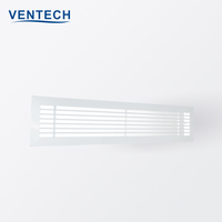 Grilles de ventilation en aluminium pour climatisation, grille de plafond pour climatiseur, grille murale amovible, grilles linéaires
