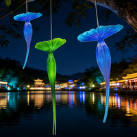 Lanternes suspendues LED certifiées IP65 avec des motifs lumineux pour les jardins, les parcs, les zones scéniques, les arbres et l'éclairage du tourisme culturel