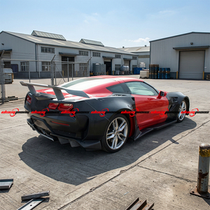 Nouveau kit carrosserie large style <span class=keywords><strong>Corvette</strong></span> C7 LJZXG, pare-chocs avant et arrière, jupes latérales, capot, pack de tuning extérieur sport - Product Image 4