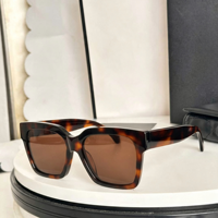 Gafas de Sol de Acetato de Diseño Moderno, Ligeras, Coloridas, Transparentes, Montura Completa Cuadrada, Unisex, Personalizadas, con Protección UV