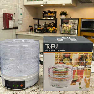 Deshidratador de 5 Capas, Secador de Frutas Grande, Máquina de Preservación de Alimentos con Aire Caliente, Pantalla de Temperatura de Plástico - Product Image 6