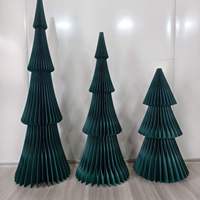 Y1125 Faltbarer Weihnachtsbaum für Innenräume Papier-Weihnachtsbaum für Einkaufszentren Weihnachtsdekoration für Atmosphäre