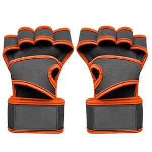 Gants de Sport unisexes, antidérapants, de grande taille, avec enfilement de la moitié des doigts - Product Image 1