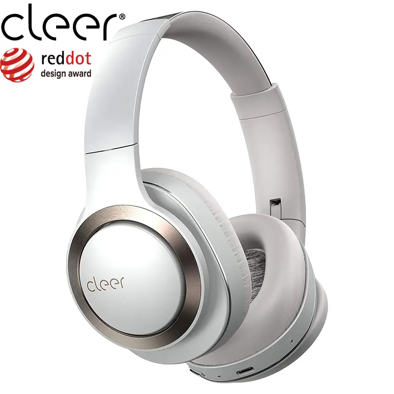 Cleer Enduro ANC Hybrid Active Noise Cancelling Wireless Bluetooth 5.1 60Hours Playtime 40mm Dual Drivers CVC8.0 Mic For Phone