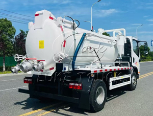 Chinese Factory FAW 8000L Vacuum Sewage <b>Suction</b> Truck Euro 2-Euro 5 Robuschi Jurop Samson Moro Cvs welong Vacuum <b>Pump</b> Optional - Product Image 3