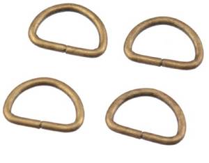 Asst Colours Sizes Metal D Ring Jump Ring Buckle <b>Webbing</b> Strap Bags Leather K - Product Image 4