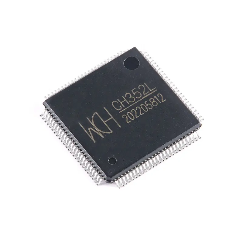 ZHANSHI-LQFP-100 CH352L PCI bus, puerto de serie dual e impresión, componentes electrónicos, chip integrado IC BOM, Original, nuevo
