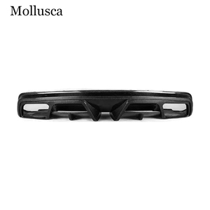 Para <span class=keywords><strong>mercedes</strong></span>-<span class=keywords><strong>benz</strong></span> <span class=keywords><strong>CLA</strong></span>-Class W117 C117 P estilo fibra de carbono labio trasero difusor parachoques labio 2013-2020 - Product Image 4
