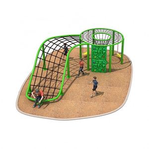 Équipement de fitness et d'entraînement sensoriel pour enfants, filet d'escalade et de jeu extérieur à trous, matériel de transport à vendre - Product Image 5