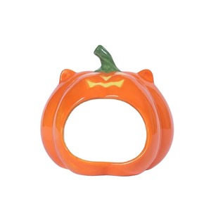 Tafit - <span class=keywords><strong>Casa</strong></span> <span class=keywords><strong>de</strong></span> Cerámica para Hámster con Forma <span class=keywords><strong>de</strong></span> Calabaza, Duradera y Fácil <span class=keywords><strong>de</strong></span> Limpiar, Decoración <span class=keywords><strong>de</strong></span> Jaula con Temática <span class=keywords><strong>de</strong></span> Halloween, Accesorios para Hámster - Product Image 1