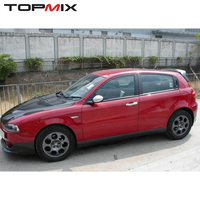 Pour Alfa Romeo 147 937 jupes latérales de lèvre avant en Fiber de carbone de haute qualité Kit de carrosserie de becquet arrière et lèvre inférieure de pare-chocs