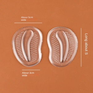 Coussinet en <span class=keywords><strong>silicone</strong></span> pour l'avant-pied, sandales pour femmes, antidérapant, anti-douleur, semelle intérieure épaissie demi-taille pour talons hauts - Product Image 5