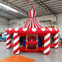 Jeu de sport gonflable 4-en-1 pour les grands événements, les foires et les expositions Château gonflable
