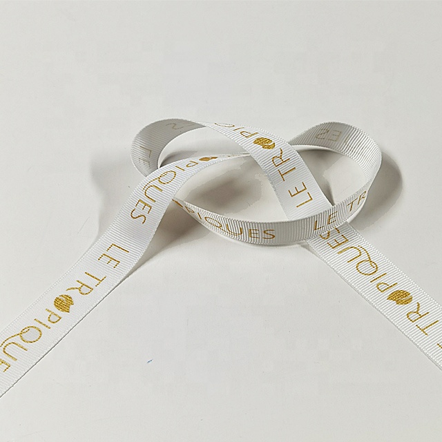 Оптовая продажа, шкатулка для ювелирных изделий с индивидуальным принтом, Подарочная шелковая атласная лента с вашим логотипом