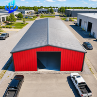 Entrepôts modernes en structure métallique préfabriquée avec poutres en H, à cadre durable, pour ateliers industriels et stockage