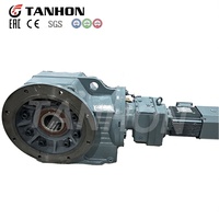 Réducteur à deux étages KAF67 R37, rapport total 793, moteur d'entraînement ZP, bride AM1, boîte de vitesses industrielle M6 TANHON