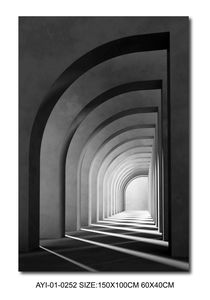 Decoración de lujo para el hogar pintado a mano abstracto acrílico pared lienzo arte pintura al óleo estilo murales Hotel obras de arte por fabricante - Product Image 6