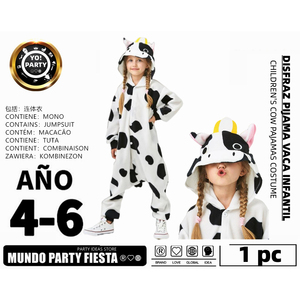 COSTUME tutina per bambini in Costume da tutina per bambini #07080 COSTUME da tutina in Design mucca - Product Image 1
