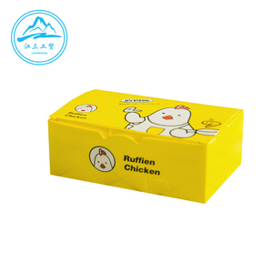 Bán Buôn Sinh Thái Thân Thiện Pháp Khoai Tây Chiên Gà Bao Bì Giấy Kraft Đưa Ra Container Dùng Một Lần <span class=keywords><strong>KFC</strong></span> Takeaway Thức Ăn Nhanh Hộp - Product Image 5