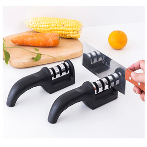 New Knife <b>Sharpener</b> 4in1 Ceramic Stone Professional Chef Knife <b>Sharpener</b> <b>Scissors</b> Sharpening Kitchen Knives Accessories - Product Image 4