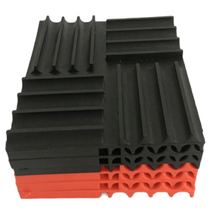 Hình Nêm Squat Cứng Khối Chà Nhám Chống Va Chạm Bằng Cao Su Chống Va Chạm Khối Xích Máy Xúc Đồ Bền Bỉ Khối Ebonite 4 "X 6" - Product Image 1