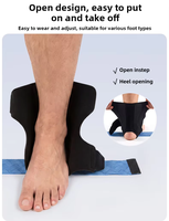 Attelle de cheville respirante avec sangle élastique de compression pour la protection et le soutien de la cheville