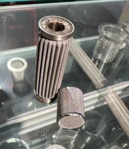 Malla de filtro de polvo de acero inoxidable Premium personalizada para núcleo de motor de aceite hidráulico, metal sinterizado fundido plegable para Premium - Product Image 2