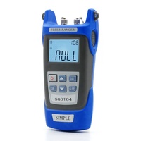 GUANGYAN SGOT04 Mini OTDR de Fibra Óptica VFL de Alta Precisión 1310 1550nm con Conector SC, Herramienta de Medición y Prueba para Redes FTTX