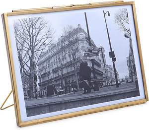 Marco de Fotos Lujoso con Hoja de Oro, Estilo Ormolu, Acabado Antiguo, para Exhibición en Repisa de Sala de Estar, Grabado con Logotipo de <span class=keywords><strong>Empresa</strong></span> - Product Image 3