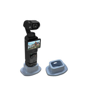 Base de Soporte de Escritorio de Expansión para <span class=keywords><strong>DJI</strong></span> Osmo <span class=keywords><strong>Pocket</strong></span> 3, Base de Soporte Fija Antideslizante de Silicona a <span class=keywords><strong>Precio</strong></span> Económico, Accesorios para Soportes - Product Image 1