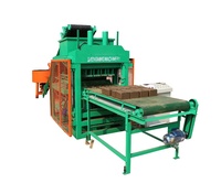 Rouge entièrement automatique d'argile de terre autobloquantes bloc brique faisant la machine