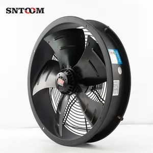 SNTOOM XYSF-4E série 220V/380V axial d'échappement conduit ventilateur à rotor externe moteur fans roue