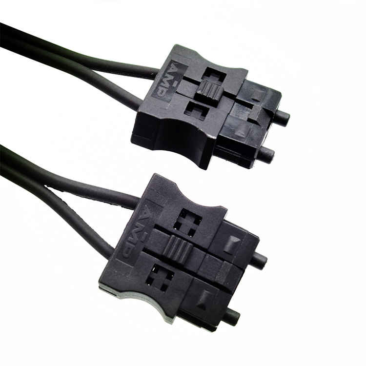 AMP F07 Duplex Plastic Optical Fiber Cable MR J3BUS MR J2BUS SERVO CONTROL connectors For MITSUBISHI