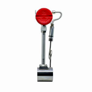 メーカーのデジタル渦流量計ステンレス鋼構造ガス空気水質量流量計算LCDディスプレイ-OEM - Product Image 6