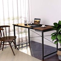 Table d'ordinateur portable pliable moderne avec tiroir de rangement pour bureau à domicile, bureau et salon