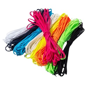 Cinta elástica de costura colorida de 5mm, banda elástica tejida de cuerda redonda para accesorios de ropa, Textiles para el hogar - Product Image 1