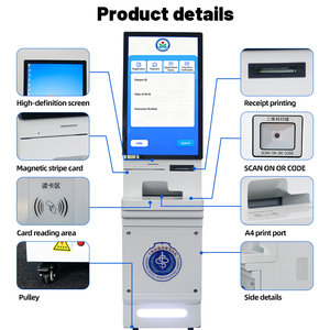 Khách sạn kiốt tự dịch vụ <span class=keywords><strong>A4</strong></span> tài liệu in ấn scan hình thức điền kiểm tra báo cáo in ấn màn hình cảm ứng kiosk - Product Image 2