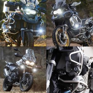 אופנוע ערפל אור 40W 4000Lm צהוב עבור LED עזר ערפל נהיגה אור הרכבה עבור <span class=keywords><strong>BMW</strong></span> R1200 GS הרפתקאות LC 2014-2016 - Product Image 6