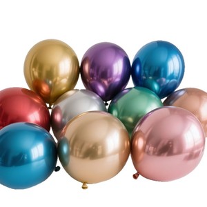 Ballons métalliques Magpie 10 pouces, couleurs métalliques, latex épaissi, pour décorations de mariage et de fête d'anniversaire - Product Image 5