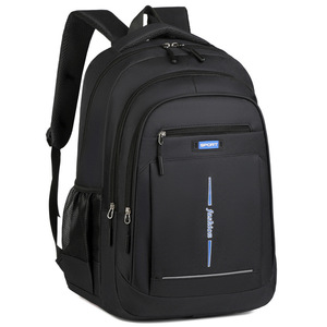 Sac à dos décontracté de grande capacité, tendance, <span class=keywords><strong>pour</strong></span> hommes et femmes, sac d'<span class=keywords><strong>ordinateur</strong></span> universel simple, sac <span class=keywords><strong>pour</strong></span> étudiants du collège et du lycée - Product Image 6