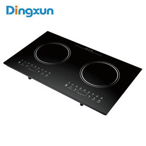 Cuiseur électrique combiné d'induction de double de deux brûleurs pour l'usage de restaurant d'hôtel de cuisine de l'usine d'OEM - Product Image 1