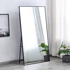 Espejo de cuerpo entero grande y moderno para decoración del hogar, espejo de pie de tamaño extragrande para pared o suelo, venta al por mayor - Product Image 4