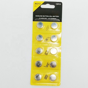 Pile bouton alcaline haute puissance LR44 AG13 pour jouets, électronique grand public, alarmes et télécommandes - Product Image 6
