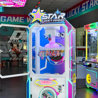 Machine à monnayeur commerciale à pince, la plus vendue, facile à utiliser, 110V/220V, pour système de rédemption de prix en arcade et centre commercial