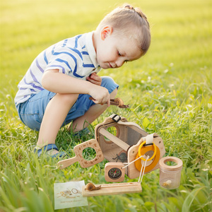 Kit Acchiappa Insetti in Legno Montessori per Esterni, Giocattoli Educativi STEM per Bambini 3-8 Anni con Certificazioni CPC CE EN71 - Product Image 6