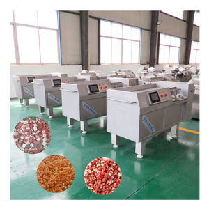 Machine de découpe automatique de viande congelée Baiyu à haute efficacité <span class=keywords><strong>pour</strong></span> la transformation de cubes de viande et de légumes - Product Image 1
