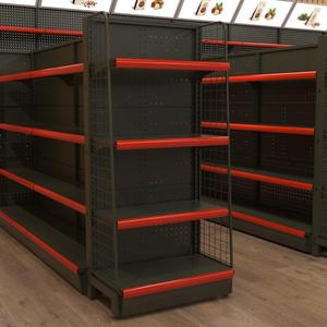 Slatwall Gondola <strong>Display</strong> <strong>Unit</strong> Product <strong>Display</strong> <strong>Units</strong> Shelving <strong>Units</strong> for Shops - Product Image 6