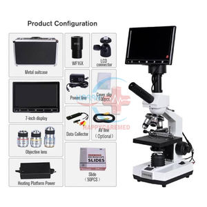 <span class=keywords><strong>Microscope</strong></span> d'observation du sperme HC-R069 <span class=keywords><strong>Microscope</strong></span> biologique <span class=keywords><strong>Microscope</strong></span> avec écran Vétérinaire - Product Image 4