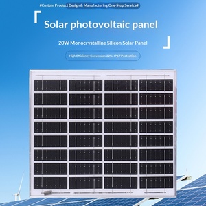 Monocrystalline Silicon <b>Solar</b> 12-150W 18V Outdoor Charging Photovoltaic Power Generation High Efficiency Monocrystalline Silicon - Product Image 3